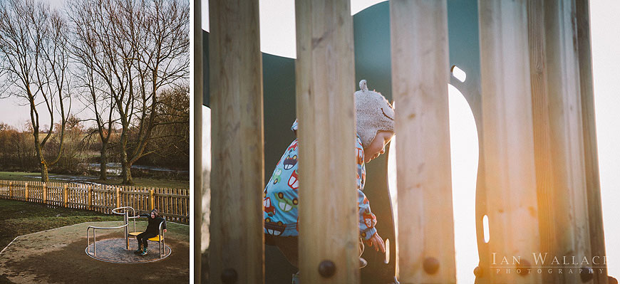 Photos of a family outing to Cawthorne Park