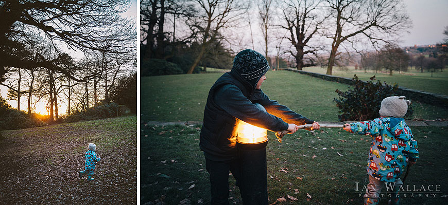Photos of a family outing to Cawthorne Park