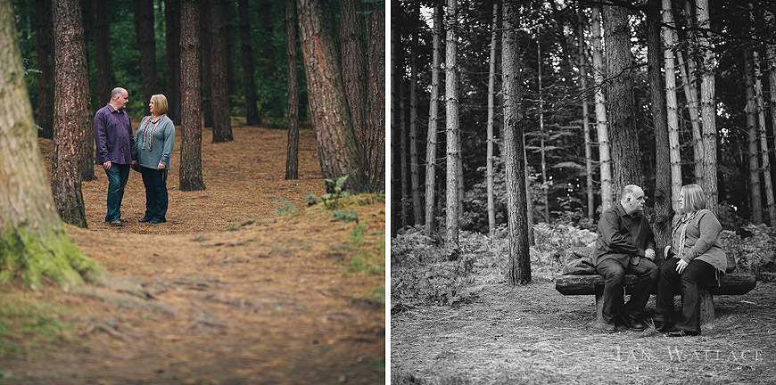 Natural documentary engagement shoot
