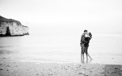 Sam and Anna – a sea-side engagement shoot in Flamborough