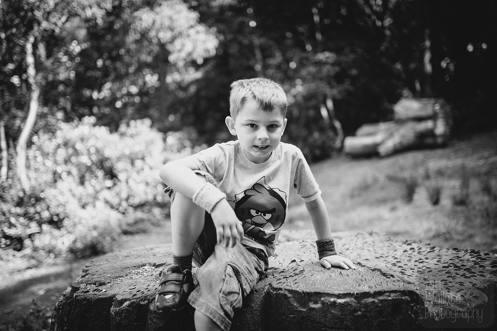 Posing boy during a family session in Yorkshire