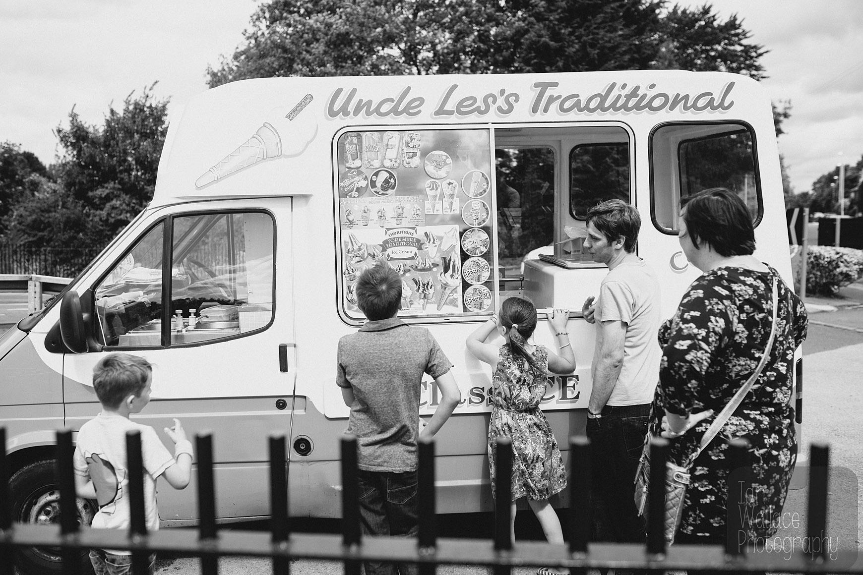 Ice creams! Getting substance after walking around Newmiller Dam. Documentary photo shoot
