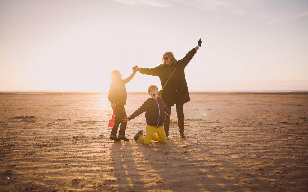 Sunshine and fog. Formby Point and Southport. Ice cream and sand. A great family holiday.