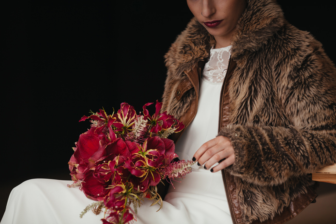 Alternative wedding shoot Hepworth Wakefield