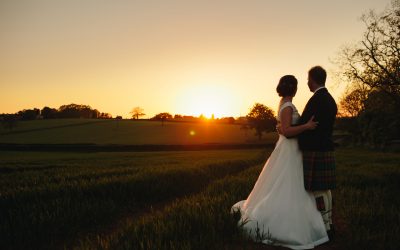 Gemma and Alex at Rogerthorpe Manor