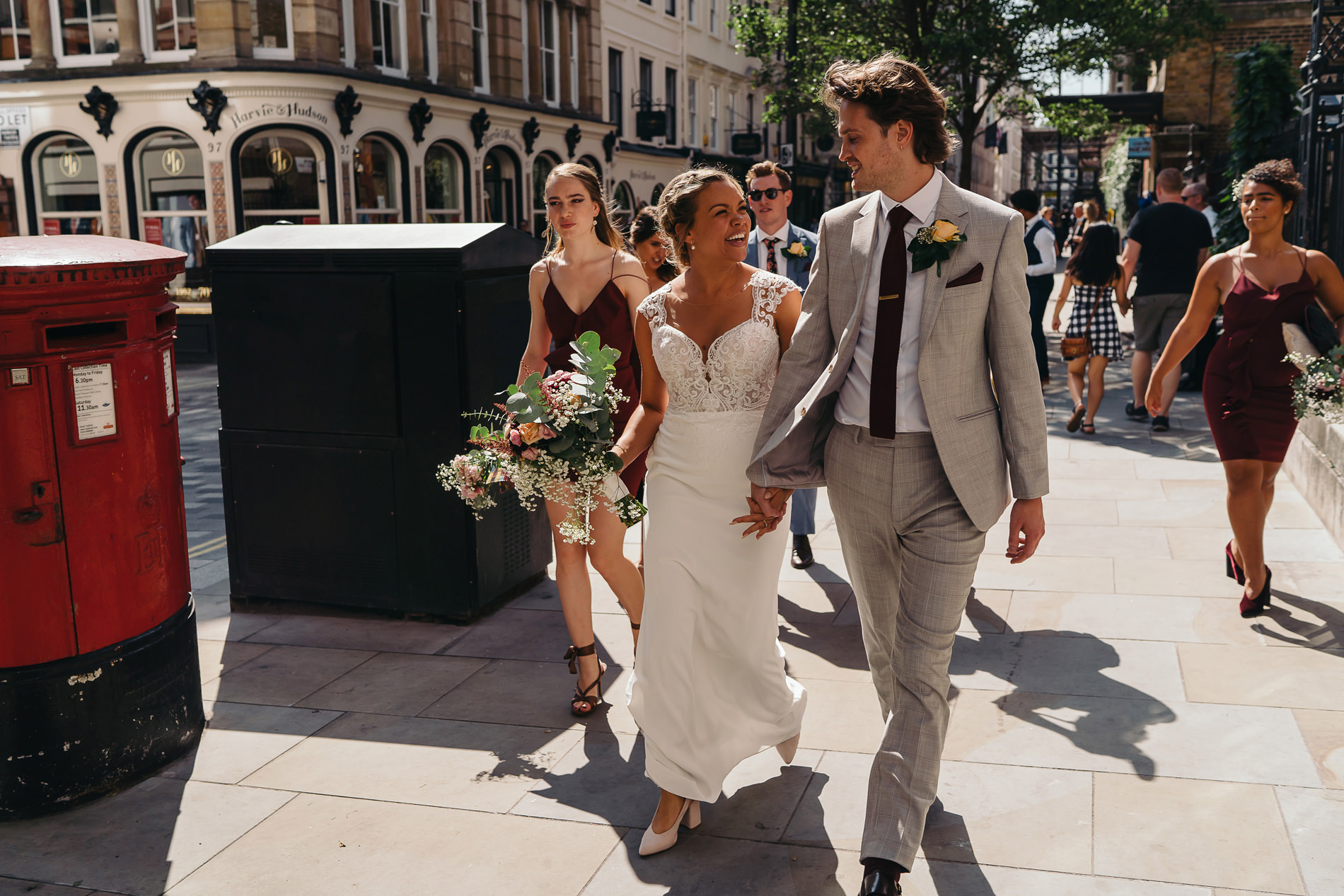 Hollie and James – an Epic London Wedding